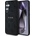 GUESS Калъф Guess - Leather, Galaxy S25 Plus, MagSafe, черен (3666339449490)