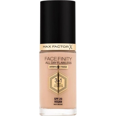 Max Factor Facefinity All Day Flawless SPF20 tekutý make-up s uv ochranou N55 Beige 30 ml