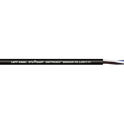 Lapp 7038889/100 senzorový SENSOR FD Li9Y11Y 3 x 0.25 mm² černá 100m