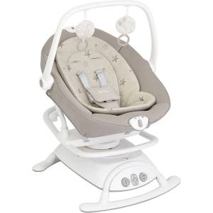 Joie Бебешка люлка 2 в 1 Joie - Sansa, Cosmo Tan (5056080621081) - baby