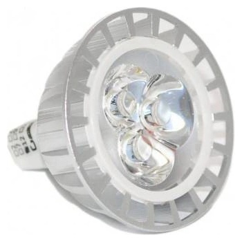 G21 LED žárovka G5.3 MR16 3SMD 12V 3W 330lm bílá