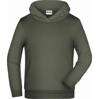 James & Nicholson JN 796K mikina dark grey