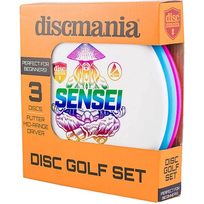 DISCMANIA Discgolf Sportdiscs Discmania Active 3 disky soft set