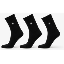 Footshop Short Socks 3-Pack Black