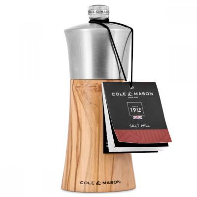 Мелничка за сол BROMLEY - 15 см. - цвят натурален (Cole & Mason H 243004)