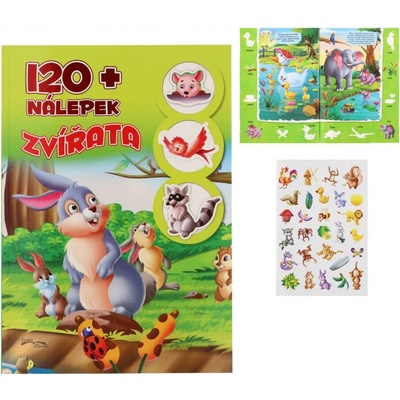 Zvířata - 120+ nálepek 2.vydání