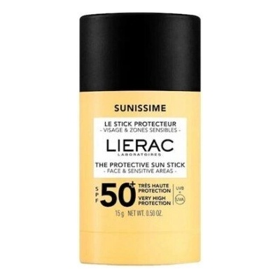 LIERAC Слънцезащитен стик за лице и чувствителни зони, Lierac Sunissime The Protective Sun Stick Face & Sensitive Areas SPF50+ 15g