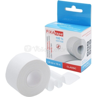 FIXAtape Classic Athletic bavlnená tejpovacia páska 3,8 cm x 10 m