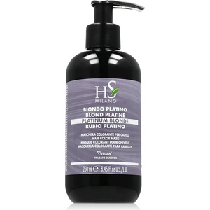 HS MILANO Hair Color Mask Pink 250 ml нюанс Platinum Blonde