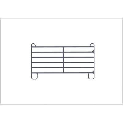Hrazení Texas ohradní panel 3m, 160cm, 6 přiček, pozink