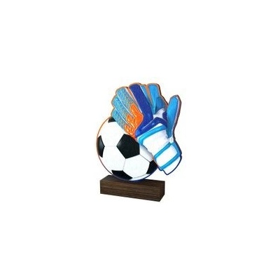 Poháry Bauer Dřevěná plaketa WF010 Fotbal