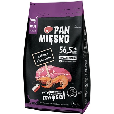 PAN MIĘSKO Telecí maso s krevetami 5 kg