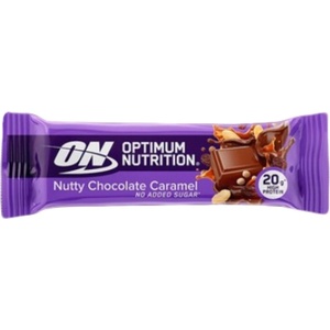 Optimum Nutrition Nutty Chocolate Caramel Protein Bar [70 грама] Шоколад с карамел и ядки