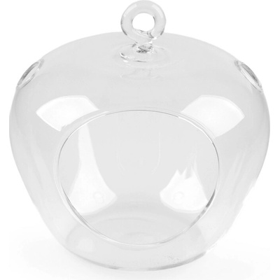 Aerárium / skleněné jablko transparent 1 ks