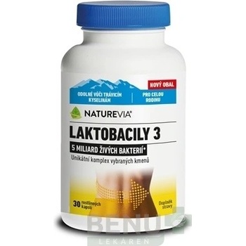 Swiss Laktobacily 3 30 kapsúl