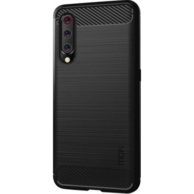 Pouzdro Mofi s broušenou texturou Xiaomi Mi 9 - černé