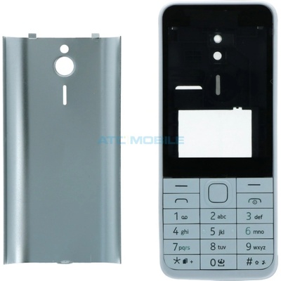 Kryt Nokia 230 přední + zadní + klávesnice bílý – Zboží Živě