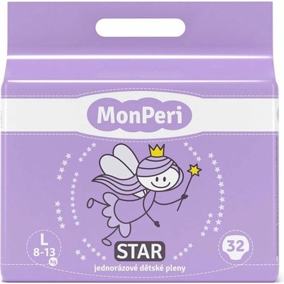 MonPeri STAR L 8-13 kg 32 ks