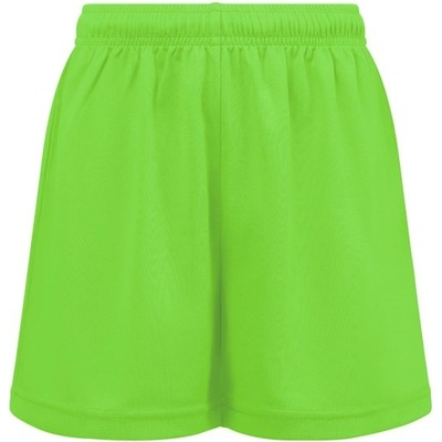MATCH. Športové šortky pre dospelých Limetkovo zelená