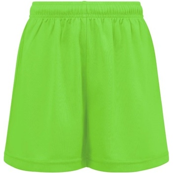 MATCH. Športové šortky pre dospelých Limetkovo zelená