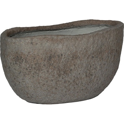Pottery Pots Květináč Mt. Hunter šedý diorit více velkostí - Velikost: S - 60 x 34 x 29 cm