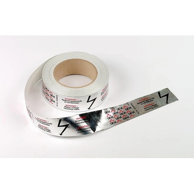 Danfoss 19805078 Aluminium tape 25 m x 25 mm strieborná