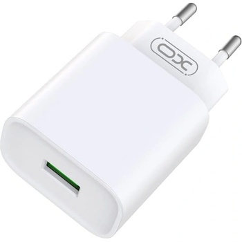 Image 1 of XO Стенно зарядно XO, CE02D QC 3.0 18W 1xUSB, бяло