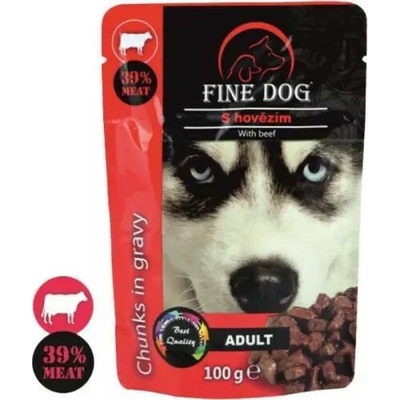 FineDog adult hovězí 100 g