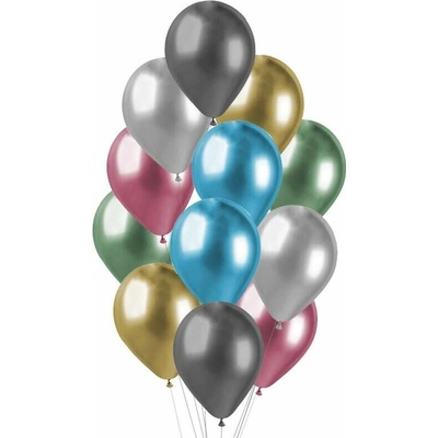 Balonkový buket Chrome Luxus mix