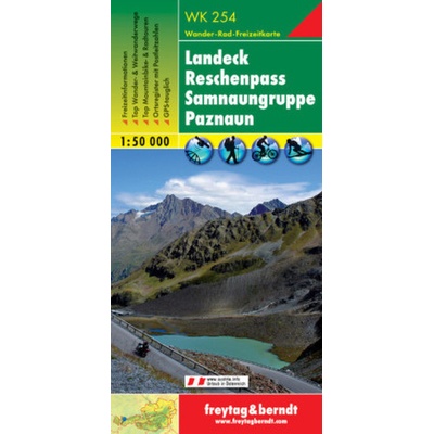 Landeck · Reschenpass · Samnaungruppe · Paznaun WK 254