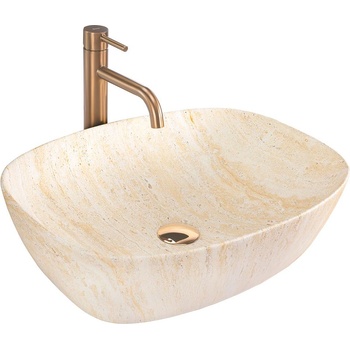 Rea Умивалник за плот Rea Freja Travertine Matt (REA-U6689)