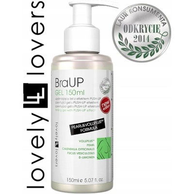LovelyLovers BraUP Pearl & Voluplus formula gel na zpevnění poprsí 150 ml – Zboží Dáma