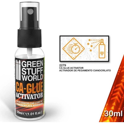 Green Stuff World CA Glue Activator 30ml / Aktivátor sekundového lepidla 30 ml