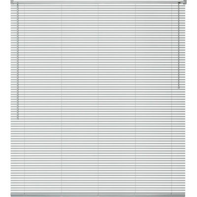 vidaXL Алуминиеви щори за прозорци, 140x220 см, сребристи (242820)