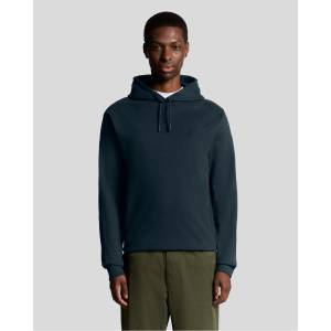 Lyle & Scott Суичър Lyle and Scott Interlock Pullover Hoodie - Black
