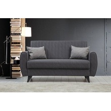 Atelier del Sofa 2-Seat Sofa-Bed AlkonDark Grey