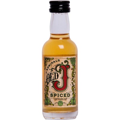 Admiral Vernon's Old J Spiced 0,05l 35% (holá láhev)