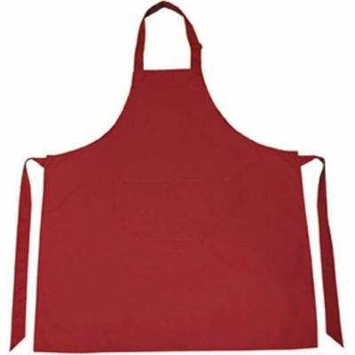 L-Merch Unisex zástěra NT5220 Bordeaux 85x75cm