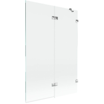 Mexen Lunar параван за вана 2-крила десен 120 x 150 см, прозрачен, хром - 897-120-100-01-00-P (897-120-100-01-00-P)