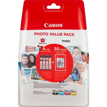 Canon CLI-581XL Photo Value Pack BK/C/M/Y (2052C004AA)