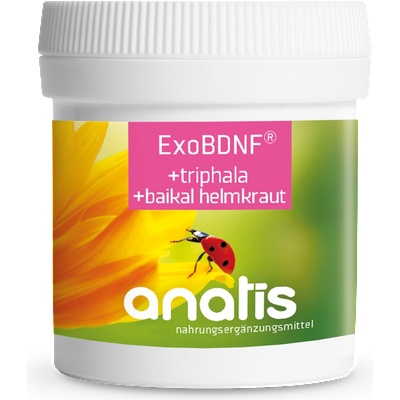 anatis Naturprodukte ExoBDNF® + Трифала + Байкалски шлемник - 60 капсули