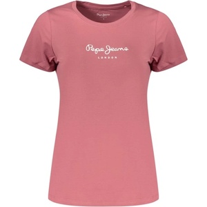 PEPE JEANS Дамска тениска с къс ръкав pepe jeans, Размер xl, Цвят Роза (pl505202newvirginia_rs371)