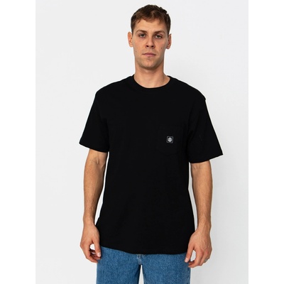 Element Icon Label Pocket flint black