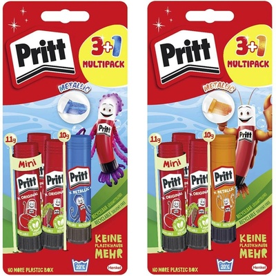 Pritt Glue Sticks Lepiaca tyčinka 3x 11g