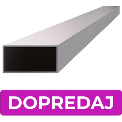 DOPRODEJ Profil 50 x 25 x 1,5 x 2000 mm, broušená AISI 304