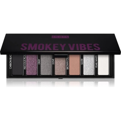 PUPA Make-up Stories Compact Eyeshadow Palette палитра сенки за очи цвят Smokey Vibes 13.3 гр