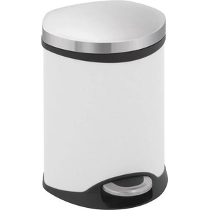 EKO 6 л. бял кош за отпадъци с педал ЕКО от серия shell (eko921806white)