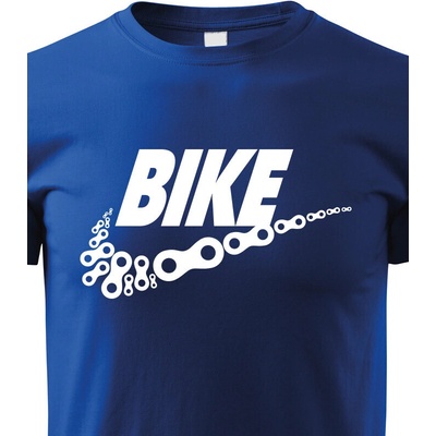 dětské tričko pro cyklisty bike modrá
