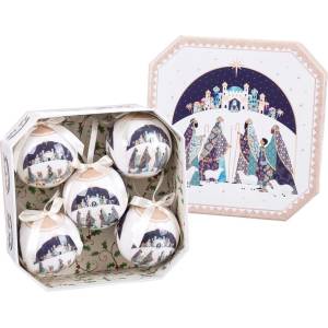 Casa Selección Хартиени коледни топки в комплект 5 бр. ø 7, 5 cm Magi Memory - Casa Selección (722225)