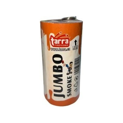 Dymovnica JUMBO SMOKE ORANŽOVÁ 1 ks trhacia poistka